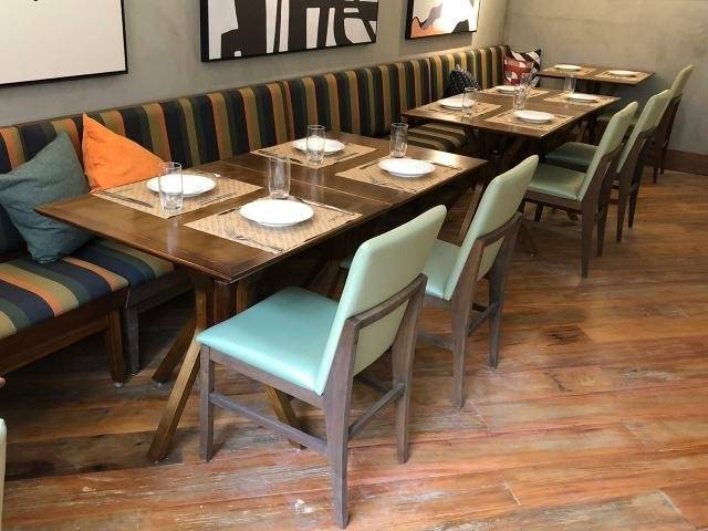 Booth para restaurante  Forte Comércio de Móveis de Decorações