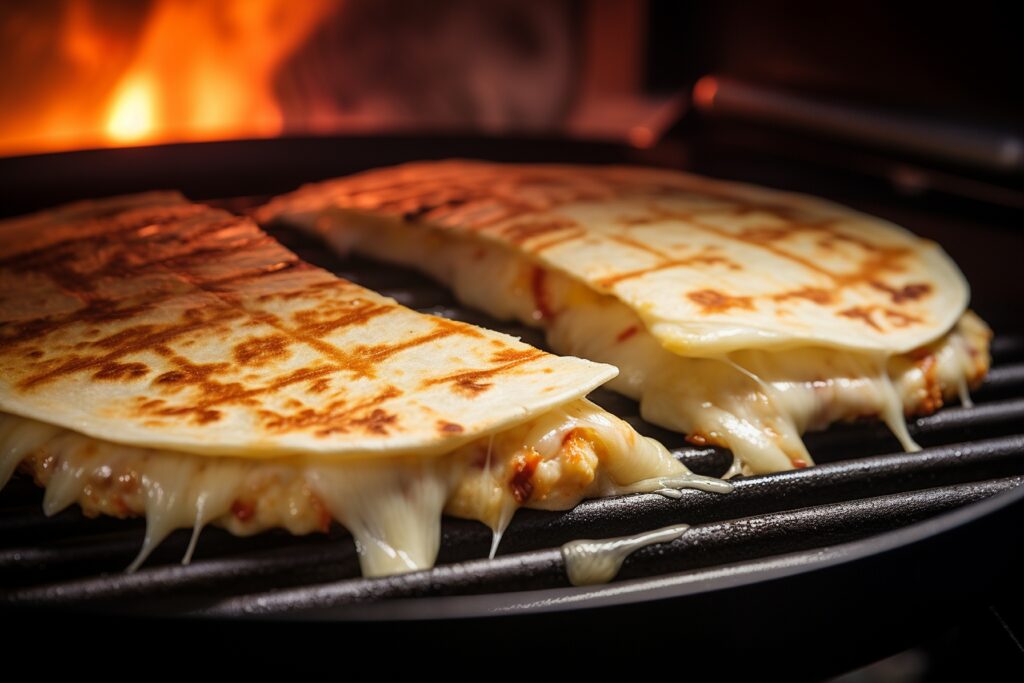 Queijo coalho na brasa